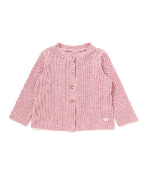 BeBe / べべ カーディガン・ボレロ | メランジテレコ長袖カーディガン(80~100cm) | 詳細3