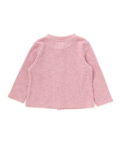 BeBe / べべ カーディガン・ボレロ | メランジテレコ長袖カーディガン(80~100cm) | 詳細4