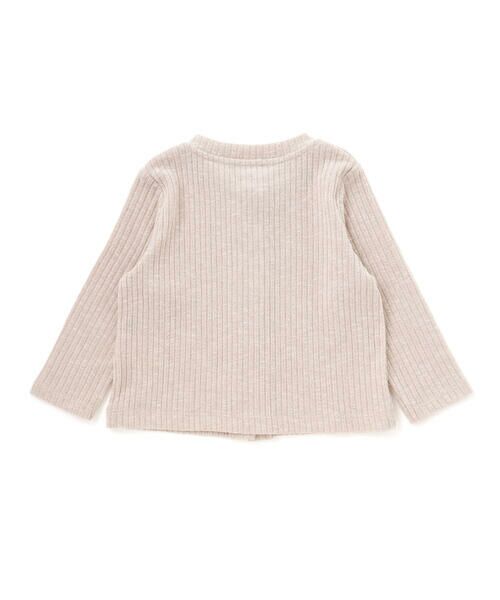 BeBe / べべ カーディガン・ボレロ | メランジテレコ長袖カーディガン(80~100cm) | 詳細6