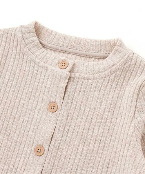 BeBe / べべ カーディガン・ボレロ | メランジテレコ長袖カーディガン(80~100cm) | 詳細7