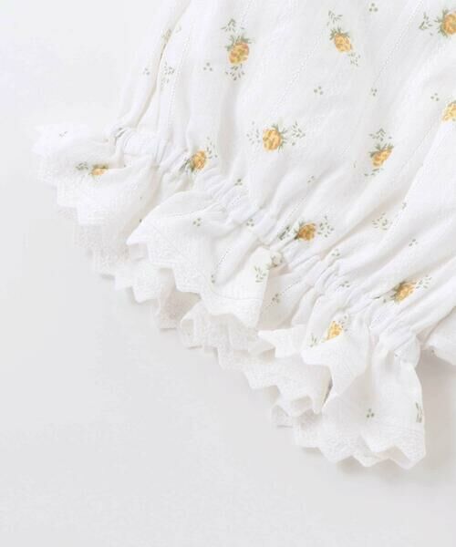 BeBe / べべ ベビー・キッズウエア | 【お揃い】花柄裾レースフリルブルマ(80~90cm) | 詳細11
