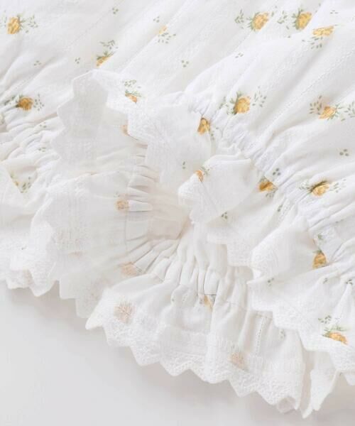 BeBe / べべ ベビー・キッズウエア | 【お揃い】花柄裾レースフリルブルマ(80~90cm) | 詳細12