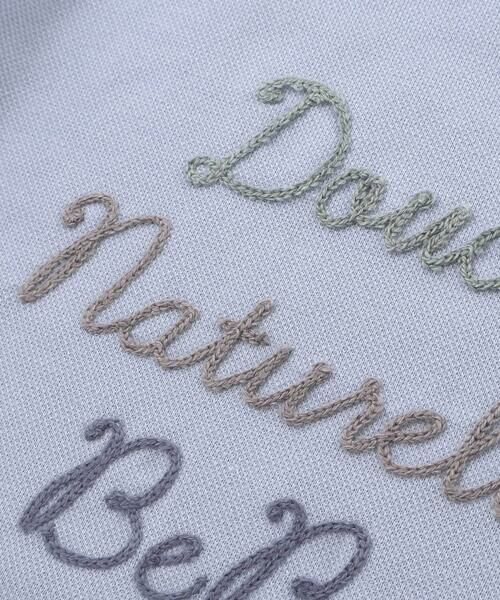 BeBe / べべ Tシャツ | カノコチェーンステッチロゴ長袖Tシャツ(80~100cm) | 詳細6