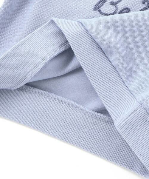 BeBe / べべ Tシャツ | カノコチェーンステッチロゴ長袖Tシャツ(80~100cm) | 詳細8