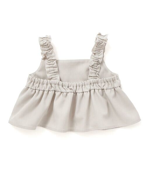 BeBe / べべ サロペット・オールインワン | リネン調オックスブラウス+ロングパンツセットアップ(100~160cm) | 詳細20