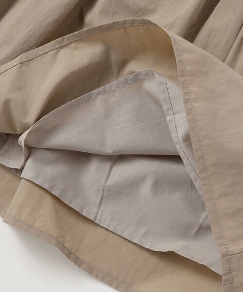 BeBe / べべ ミニ丈・ひざ丈ワンピース | タフタ×天竺ギャザー切り替え半袖ワンピース(80~150cm) | 詳細19