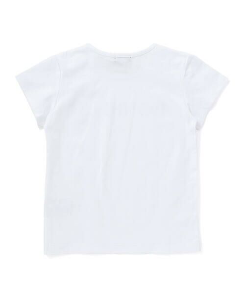 BeBe / べべ シャツ・ブラウス | シアーチェックオーバーシャツ+ロゴ半袖Tシャツセット(100~160cm) | 詳細13