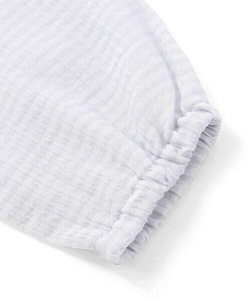 BeBe / べべ シャツ・ブラウス | シアーチェックオーバーシャツ+ロゴ半袖Tシャツセット(100~160cm) | 詳細21