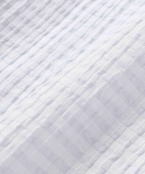 BeBe / べべ シャツ・ブラウス | シアーチェックオーバーシャツ+ロゴ半袖Tシャツセット(100~160cm) | 詳細22