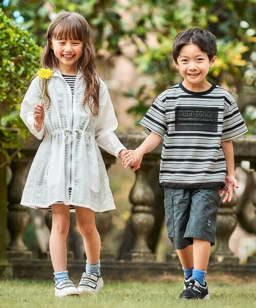 BeBe / べべ ショート・ハーフ・半端丈パンツ | タフタサイドポケットハーフパンツ(95~160cm) | 詳細13