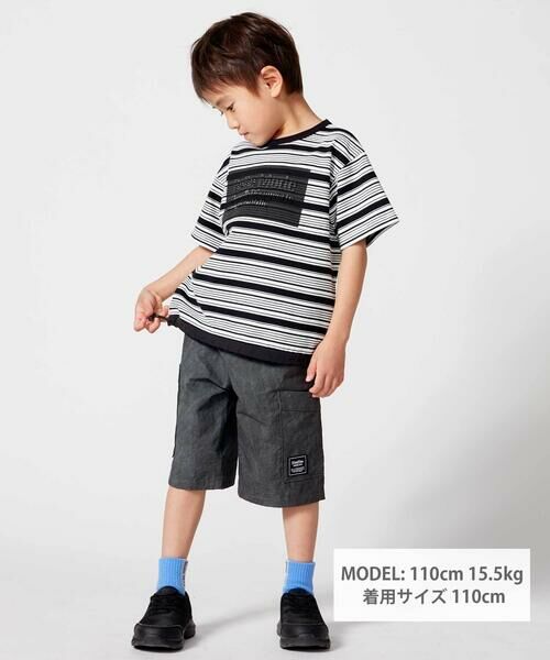 BeBe / べべ ショート・ハーフ・半端丈パンツ | タフタサイドポケットハーフパンツ(95~160cm) | 詳細14