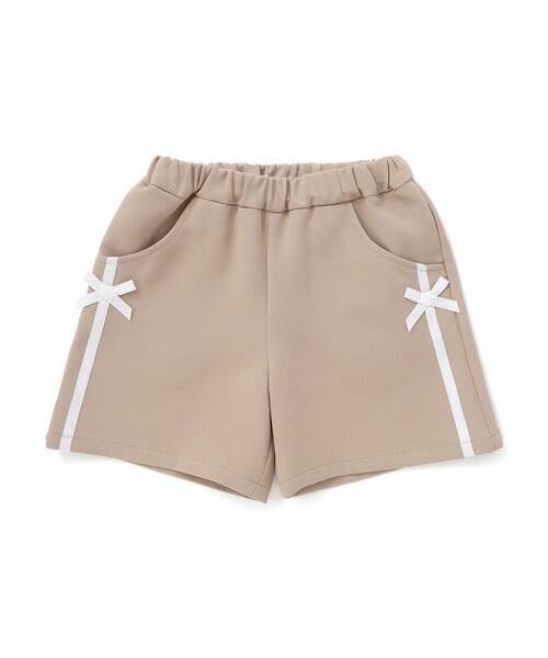 BeBe / べべ ショート・ハーフ・半端丈パンツ | ダブルクロスサイドラインショートパンツ(90~160cm) | 詳細14