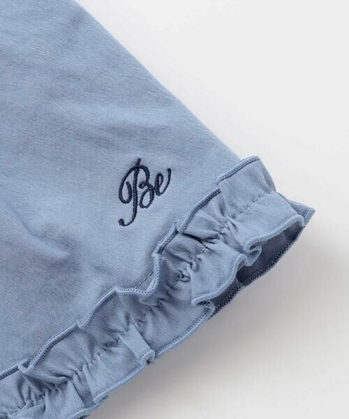 BeBe / べべ ショート・ハーフ・半端丈パンツ | ストレッチワッシャー裾フリルショートパンツ(90~150cm) | 詳細12