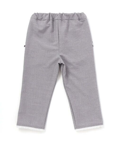 BeBe / べべ チノ・ワークパンツ | 裾レースサッカーストレッチカプリパンツ(90~150cm) | 詳細5