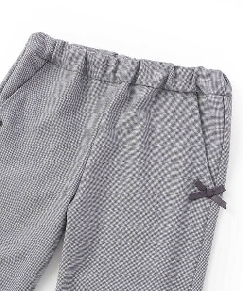 BeBe / べべ チノ・ワークパンツ | 裾レースサッカーストレッチカプリパンツ(90~150cm) | 詳細6