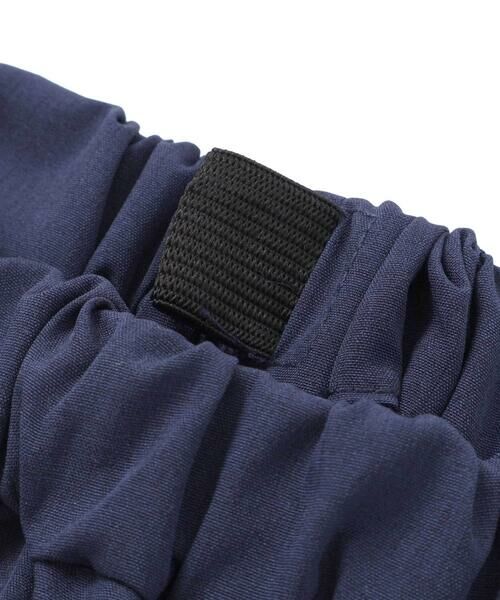 BeBe / べべ ショート・ハーフ・半端丈パンツ | ドロストギャザーシャンブレーキュロットパンツ(90~150cm) | 詳細9