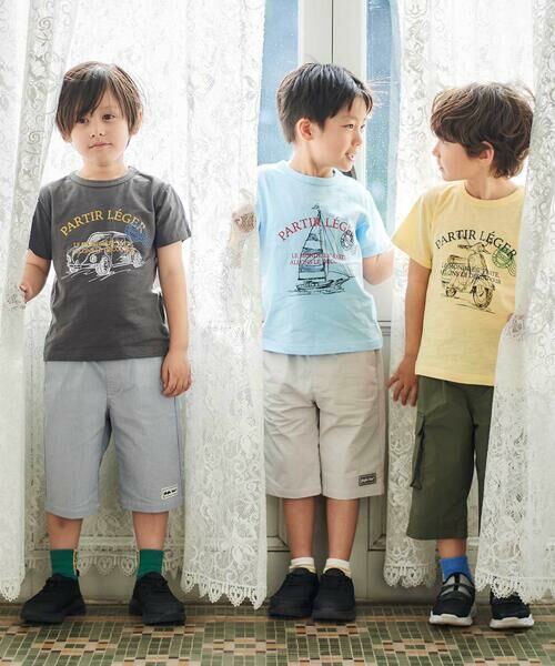 BeBe / べべ ショート・ハーフ・半端丈パンツ | コードレーンネーム付ハーフパンツ(90~150cm) | 詳細7