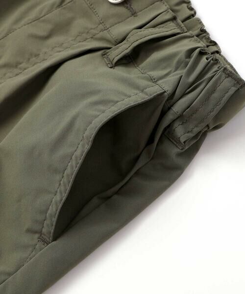 BeBe / べべ ショート・ハーフ・半端丈パンツ | 【速乾】ストレッチロゴ刺しゅう6分丈カーゴパンツ(80~150cm) | 詳細7