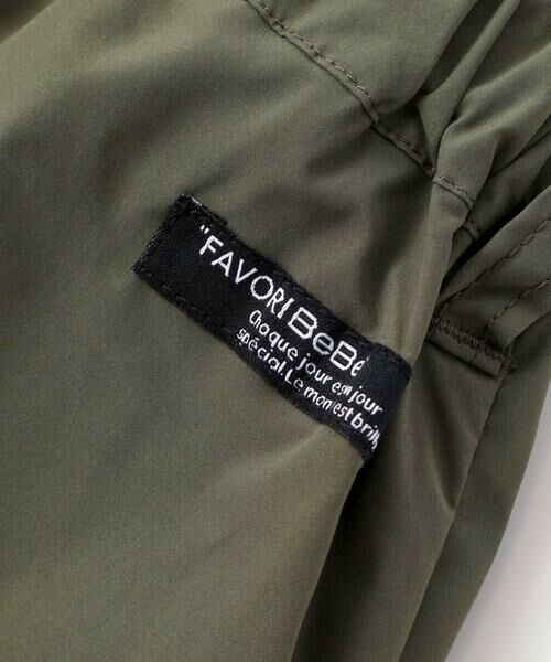 BeBe / べべ ショート・ハーフ・半端丈パンツ | 【速乾】ストレッチロゴ刺しゅう6分丈カーゴパンツ(80~150cm) | 詳細8