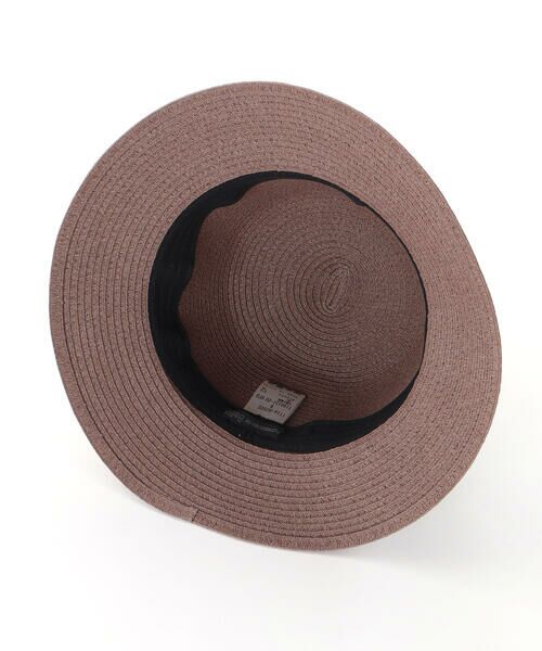 BeBe / べべ ハット | 【アジャスター付】【お揃い】ラフィアポンポンペーパーブレードハット(48~56cm) | 詳細13