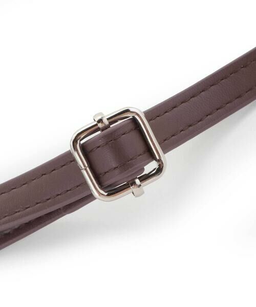 BeBe / べべ ショルダーバッグ | 【お揃い】ラフィアポンポンブレード編みポシェット | 詳細13