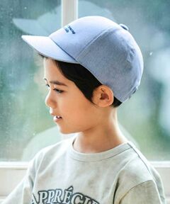 BeBe / べべ キャップ | 【アジャスター付】ロゴ刺しゅうキャンバスキャップ(52~56cm)