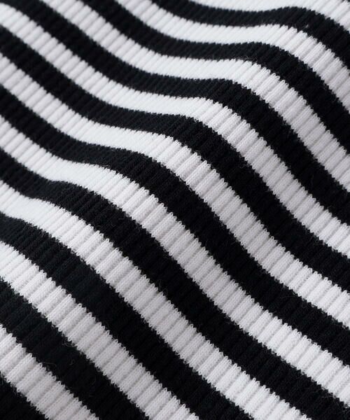 BeBe / べべ Tシャツ | セーラーカラーリブボーダーTシャツ(90~160cm) | 詳細11