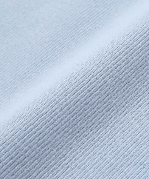 BeBe / べべ Tシャツ | ショルダーラインロゴ刺しゅうテレコ半袖Tシャツ(90~160cm) | 詳細12