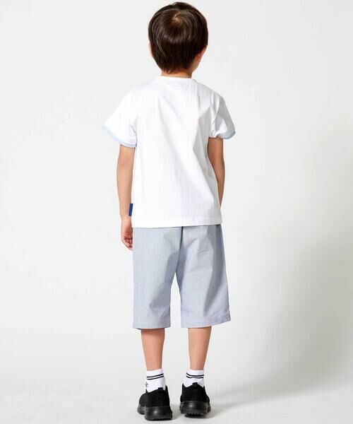 BeBe / べべ Tシャツ | マルチカラーロゴプリント天竺半袖Tシャツ(90~150cm) | 詳細2