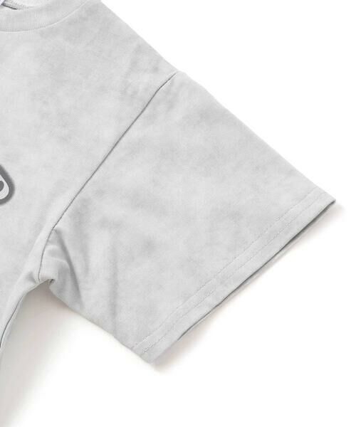 BeBe / べべ Tシャツ | ムラ染め天竺ロゴプリント半袖Tシャツ(90~150cm) | 詳細13