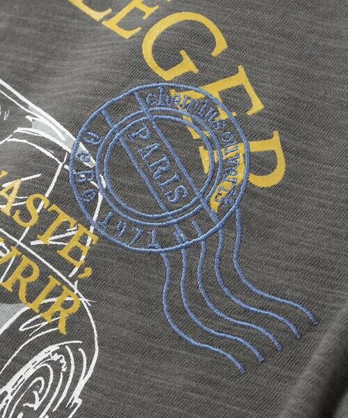 BeBe / べべ Tシャツ | スラブ天竺乗り物スケッチ半袖Tシャツ(80~140cm) | 詳細6