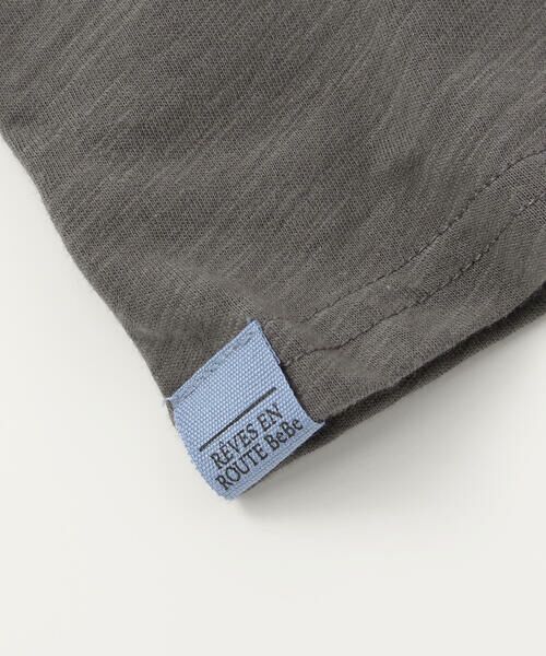 BeBe / べべ Tシャツ | スラブ天竺乗り物スケッチ半袖Tシャツ(80~140cm) | 詳細9