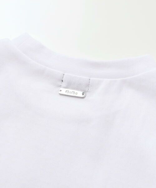 BeBe / べべ Tシャツ | マシェリロゴプリント天竺半袖Tシャツ(100~160cm) | 詳細5