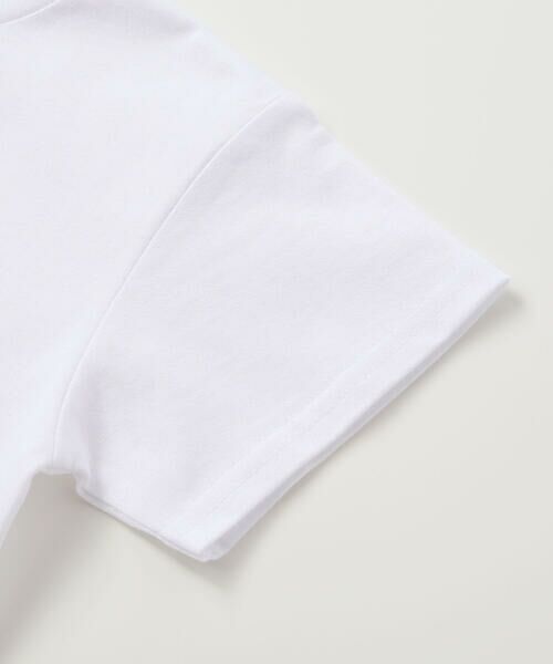 BeBe / べべ Tシャツ | マシェリロゴプリント天竺半袖Tシャツ(100~160cm) | 詳細6