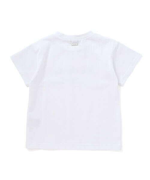 BeBe / べべ Tシャツ | マシェリロゴプリント天竺半袖Tシャツ(100~160cm) | 詳細2