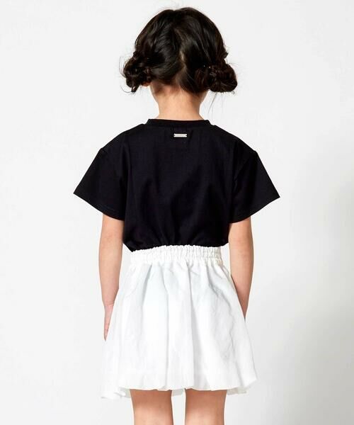 BeBe / べべ Tシャツ | マシェリロゴプリント天竺半袖Tシャツ(100~160cm) | 詳細10