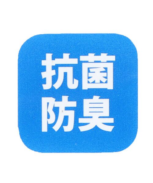 BeBe / べべ ソックス | 【抗菌防臭】ロゴ刺しゅうボーダーアンクルソックス(11~24cm) | 詳細3