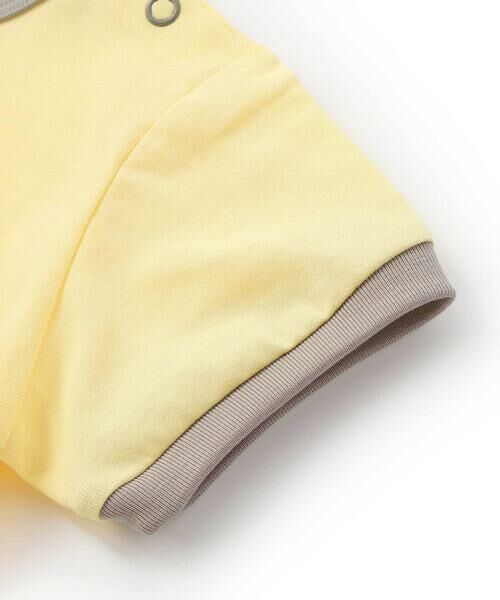 BeBe / べべ ベビー・キッズウエア | ロゴ刺しゅう半袖リンガーTシャツ+ボーダーリラックスパンツセット(80~90cm) | 詳細11