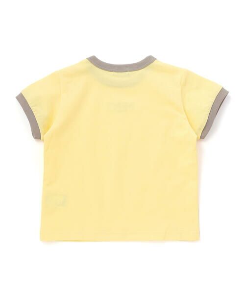 BeBe / べべ ベビー・キッズウエア | ロゴ刺しゅう半袖リンガーTシャツ+ボーダーリラックスパンツセット(80~90cm) | 詳細6