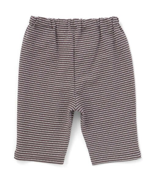 BeBe / べべ ベビー・キッズウエア | ロゴ刺しゅう半袖リンガーTシャツ+ボーダーリラックスパンツセット(80~90cm) | 詳細20