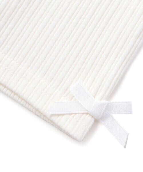 BeBe / べべ レギンス・スパッツ | リボン付き6分丈リブレギンス(80~110cm) | 詳細2
