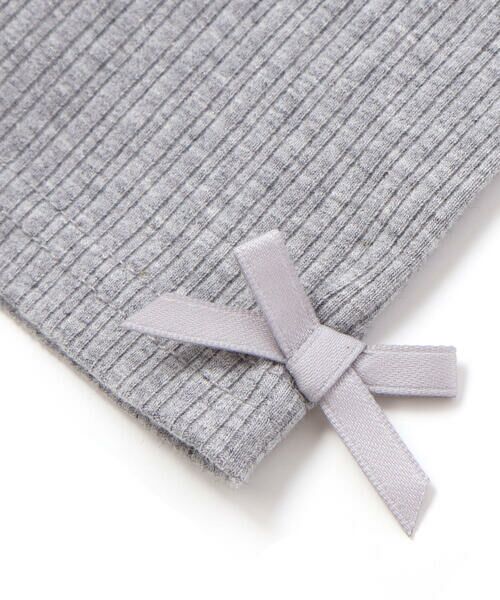 BeBe / べべ レギンス・スパッツ | リボン付き6分丈リブレギンス(80~110cm) | 詳細7