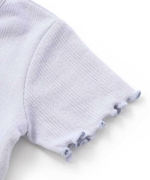 BeBe / べべ Tシャツ | アヒルモチーフメロウフリルスムース半袖Tシャツ(80~100cm) | 詳細5