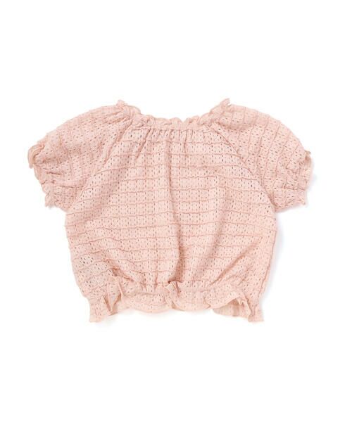 BeBe / べべ Tシャツ | (キャミソール付き)ストレッチレースフリルセットアップ(90~140cm) | 詳細5