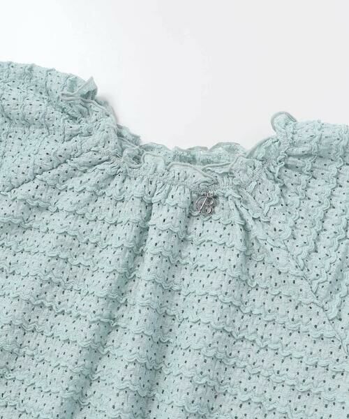 BeBe / べべ Tシャツ | (キャミソール付き)ストレッチレースフリルセットアップ(90~140cm) | 詳細15