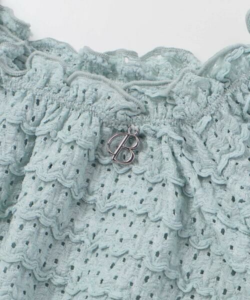 BeBe / べべ Tシャツ | (キャミソール付き)ストレッチレースフリルセットアップ(90~140cm) | 詳細16