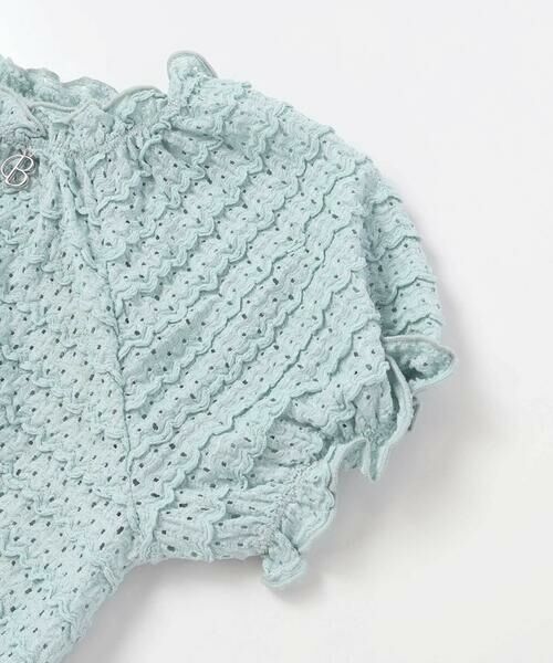 BeBe / べべ Tシャツ | (キャミソール付き)ストレッチレースフリルセットアップ(90~140cm) | 詳細17