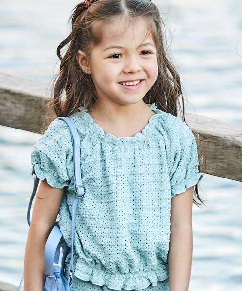 BeBe / べべ Tシャツ | (キャミソール付き)ストレッチレースフリルセットアップ(90~140cm) | 詳細10