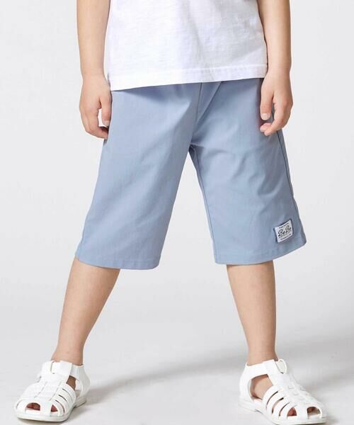 BeBe / べべ シャツ・ブラウス | 【接触冷感】リップストップオープンカラーセットアップ(100~160cm) | 詳細5