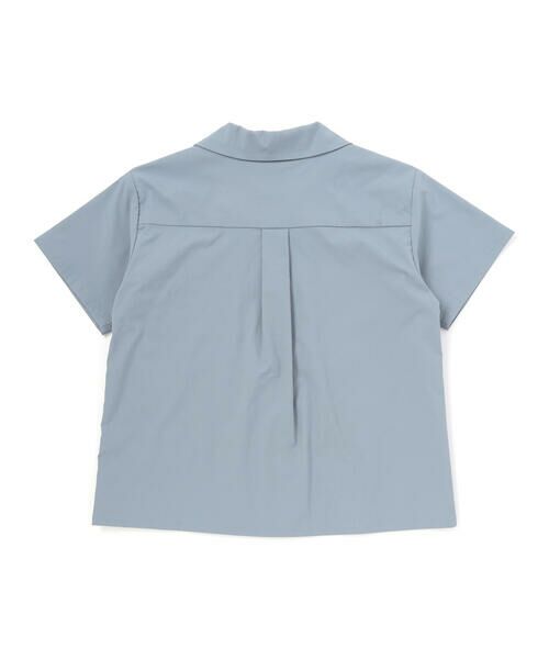 BeBe / べべ シャツ・ブラウス | 【接触冷感】リップストップオープンカラーセットアップ(100~160cm) | 詳細7